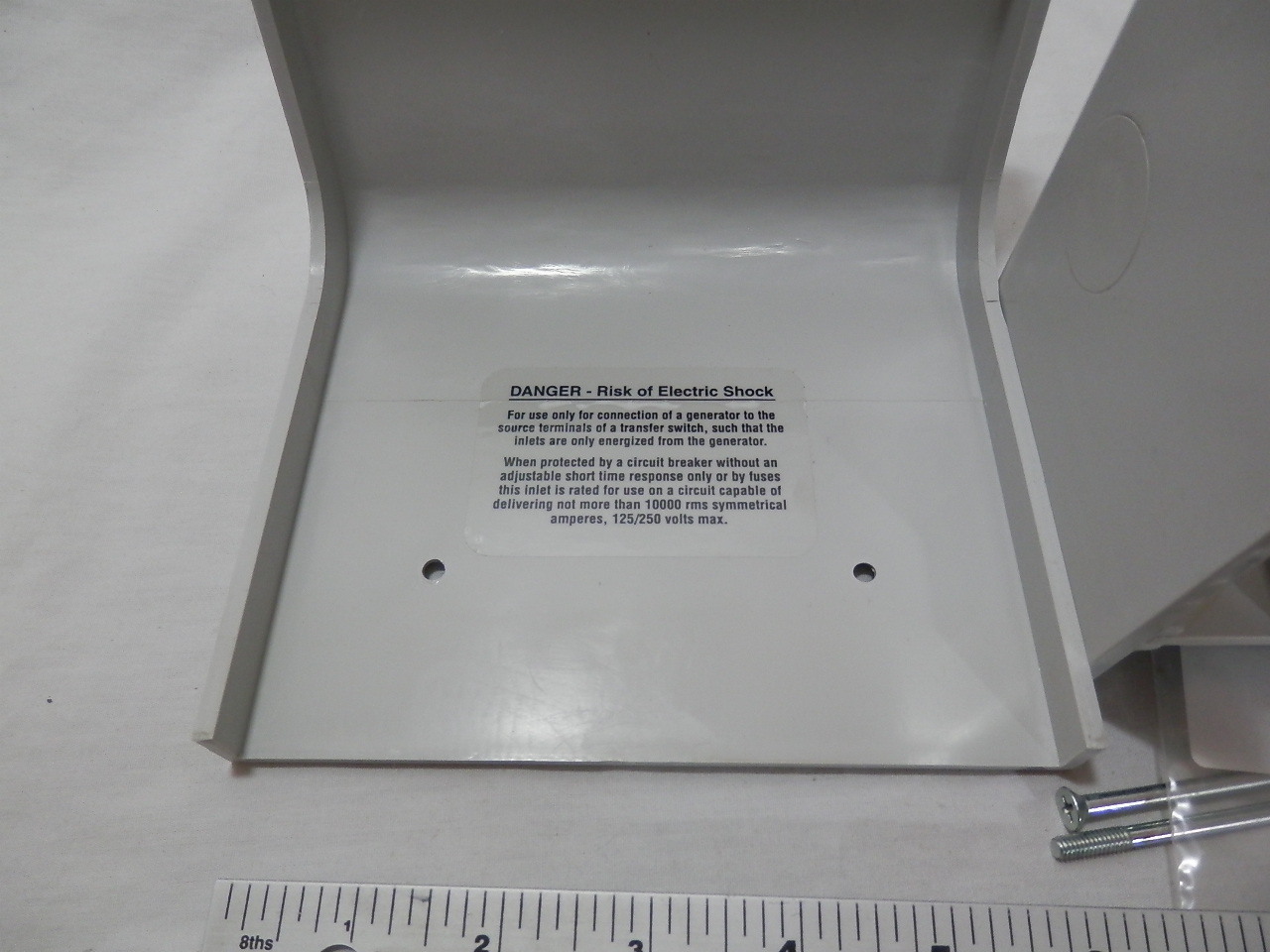 NEW Reliance PBN50 50 Amp Outdoor Power Inlet Box Plastic CS6375 CS6364 3R
