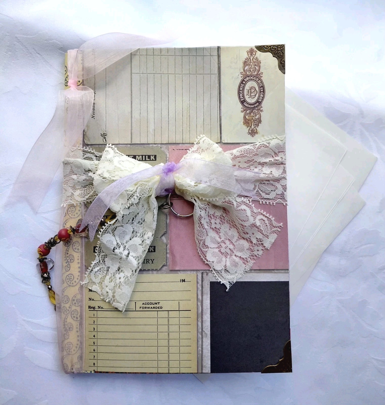 Bespoken Naked Junk Journal 32 Pages OOAK A Month of Your Life Creation
