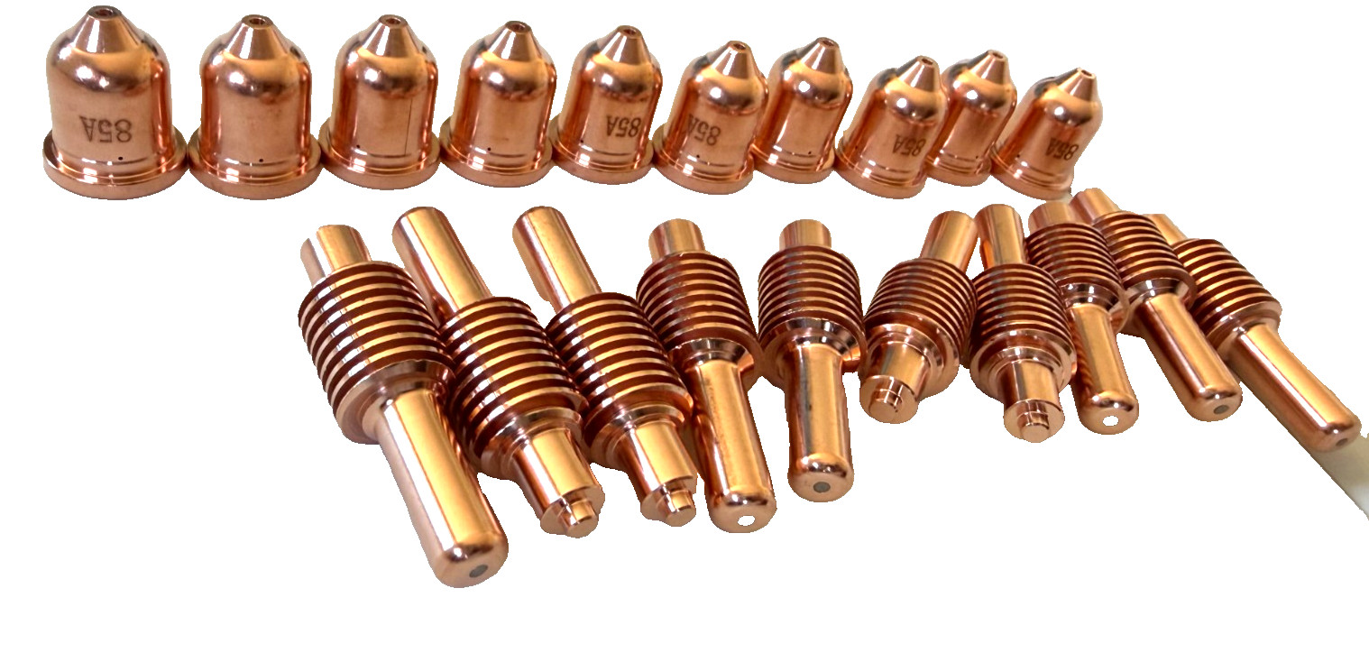 PE85C/PE85H/PE125C/PE125H Plasma cut Consumables 20PCS high QUALITY