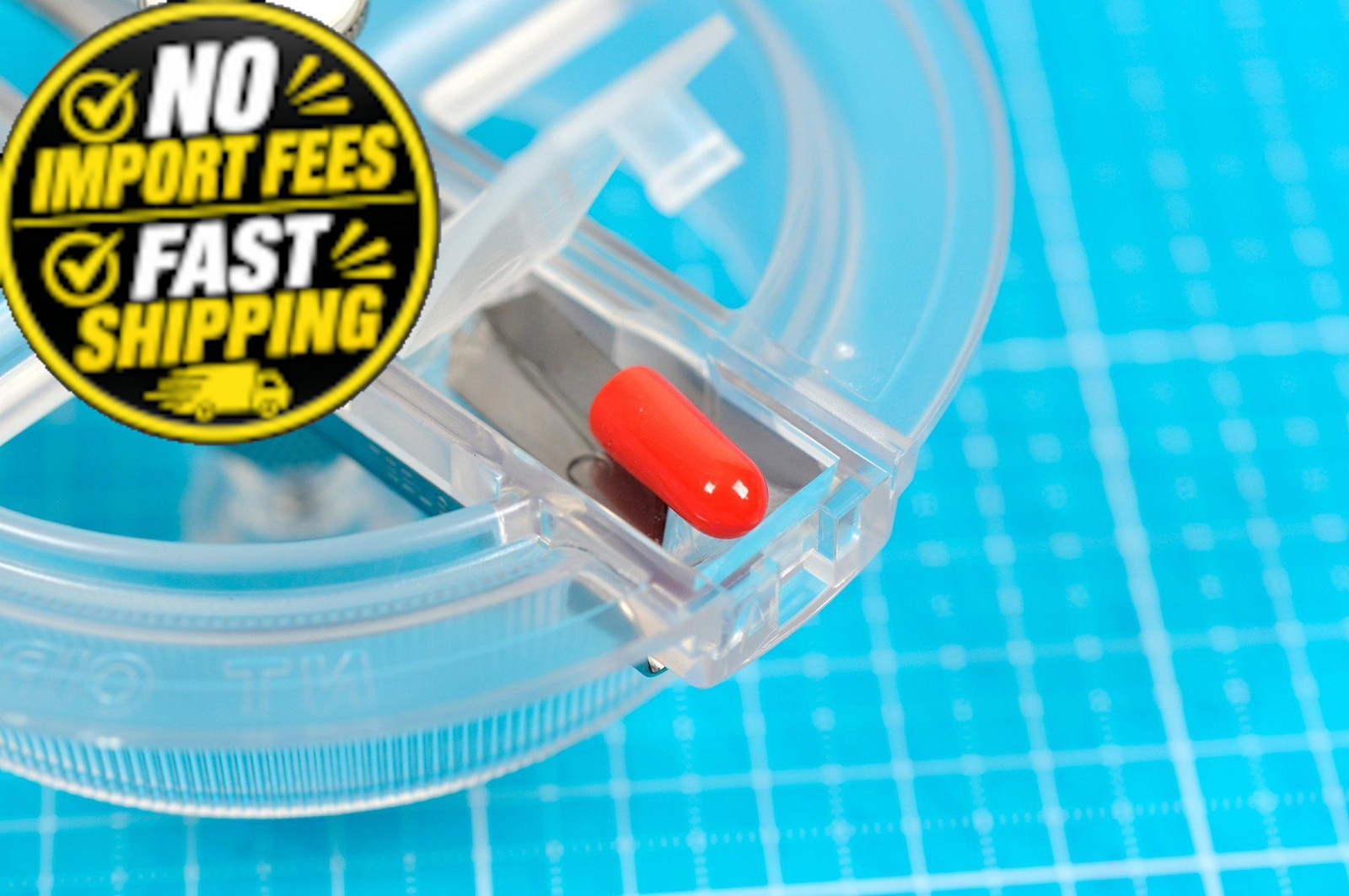 NT Cutter Circle Cutter, 3/4″ to 6-3/4″ Diameter (iC-1500P) Talla unica, Clear