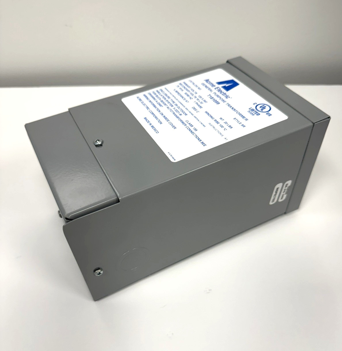 Acme Electric T181059 General Purpose Transformer 120×240 Volts 50/60Hz