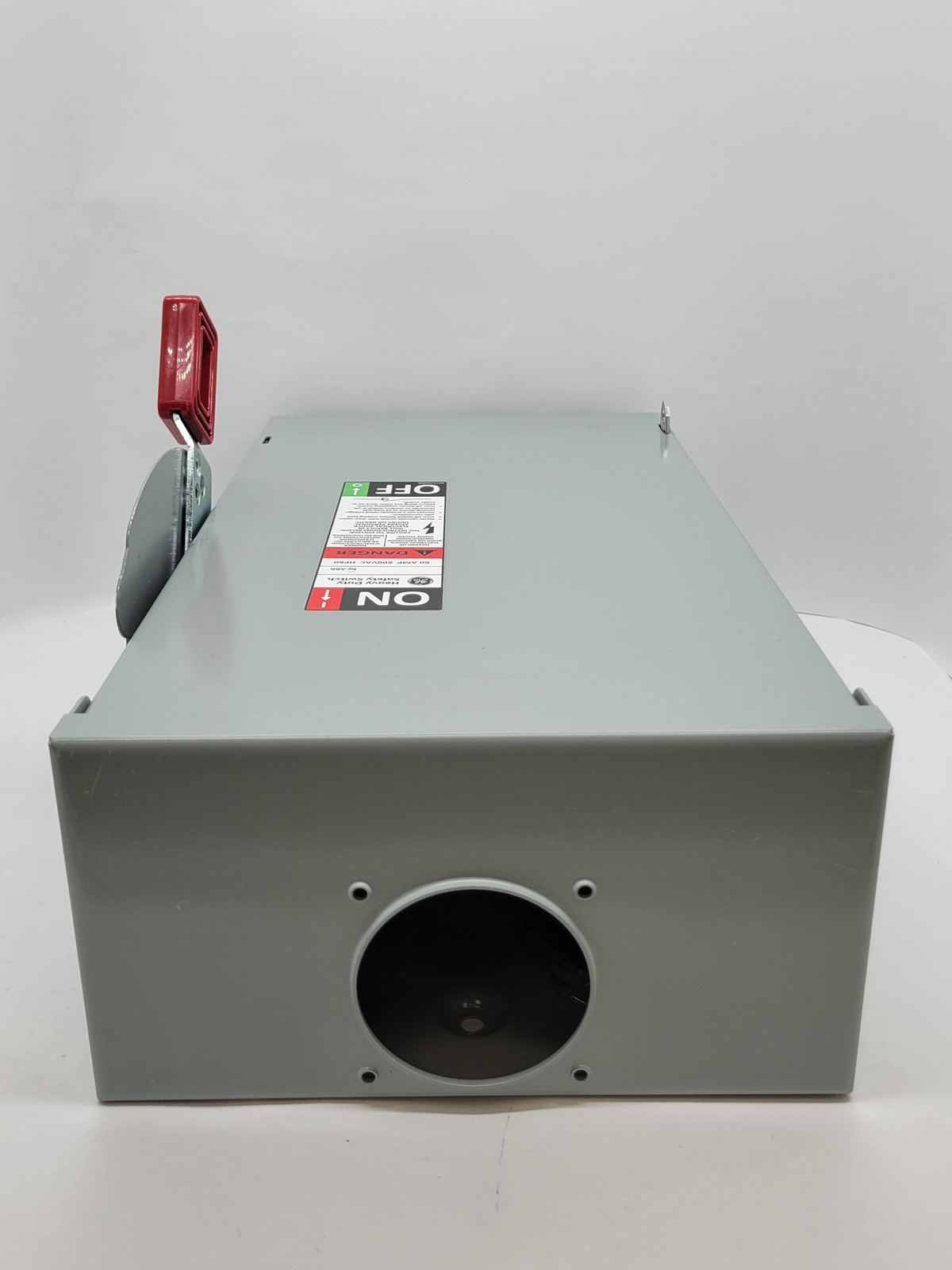 General Electric THN3362R Non-Fusible Heavy Duty Safety Switch 60A 3P 3W 600V