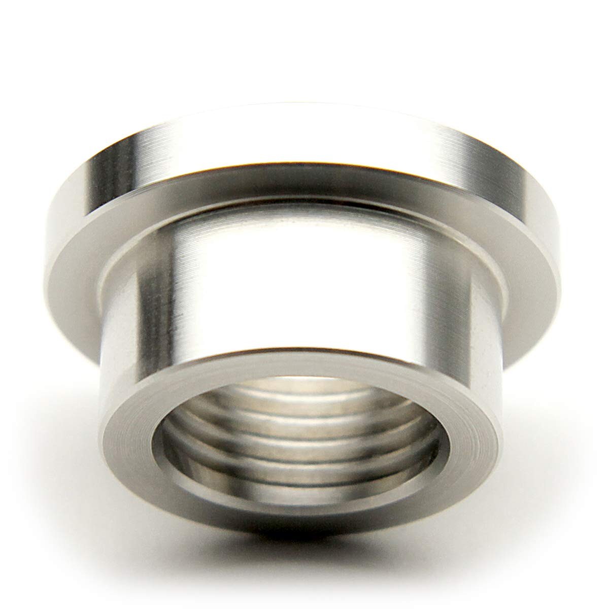G 3/8” (BSPP) Female Weld Bung – 304 Stainless Steel Stepped G 3/8″, Clear