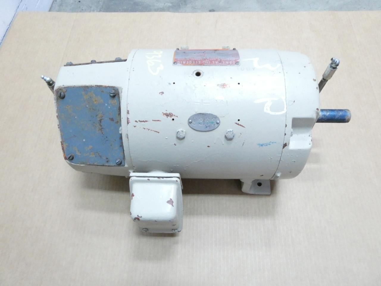 General Electric Ge 5CD218E95C Kinamatic Dc Motor 3hp 1150rpm 240v-dc