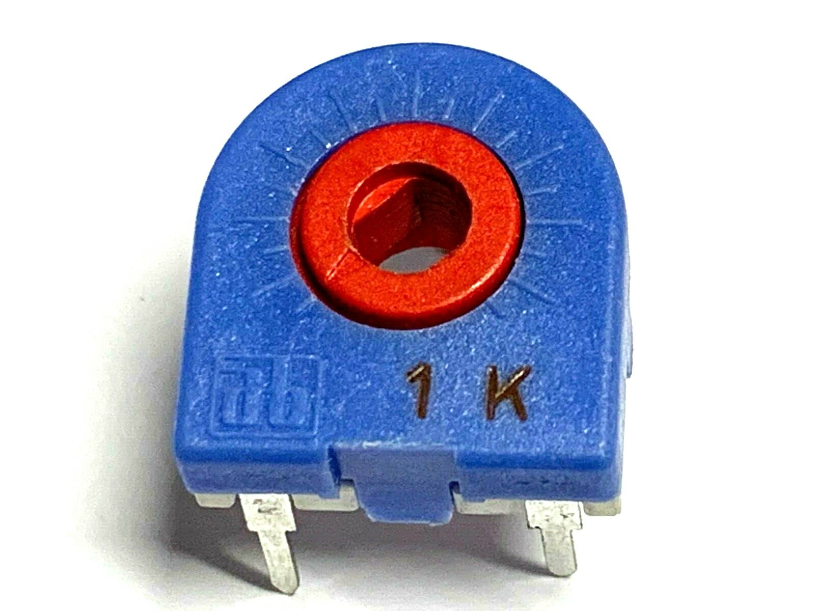 1K, 1kΩ, Cermet Trimmer, Poti, 1W, 300V, 20%, AB Elect. No.2041460905, 2 pieces