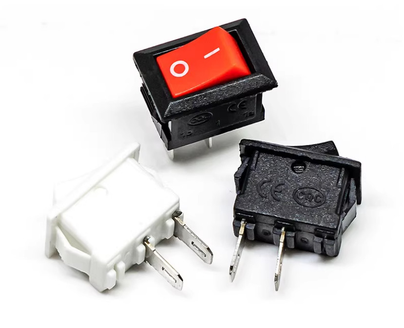 10x15mm 2 / 3 Pin SPST Small Rectangular Rocker Switch ON-OFF Boat Rocker Switch