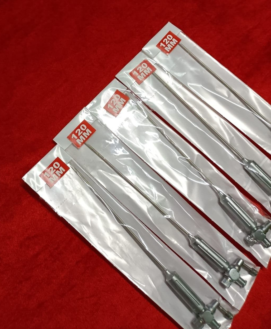 Laparoscopic Veress Needle 120mm SS Best Quality Reusable Instrument – 5pc