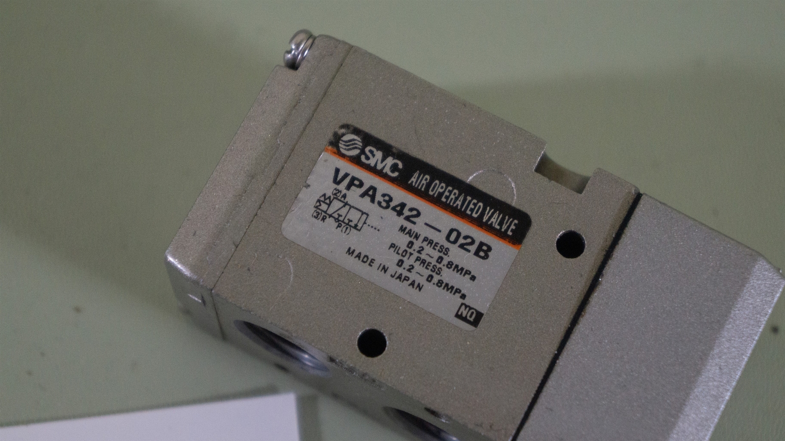 SMC VPA342-02B Air Operated Valve / 0.2-0.8 MPa