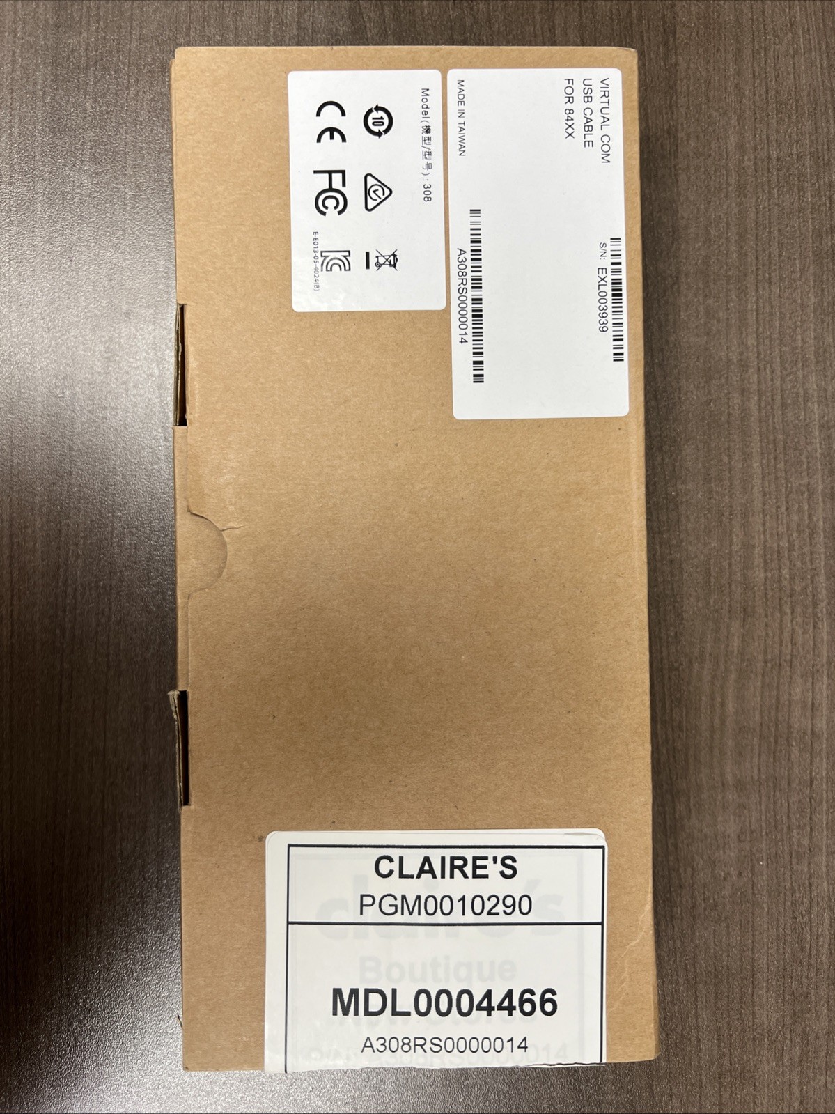 Cipher Lab Model 308 USB Virtual COM