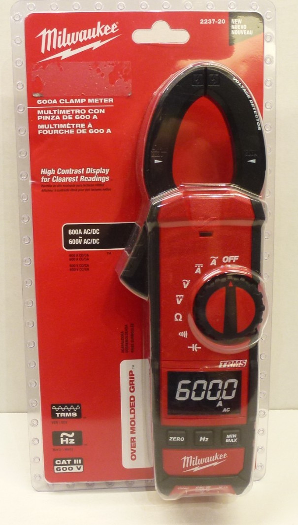 MILWAUKEE 2237-20 600A CLAMP METER NEW IN ORIGINAL PACKAGING