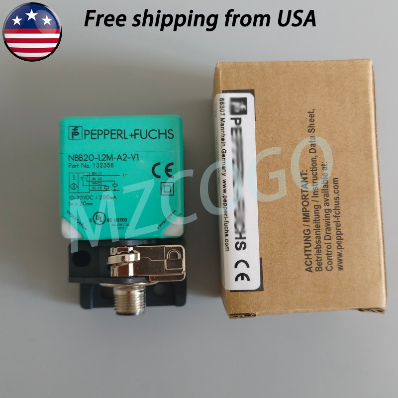 1PC New For Pepperl+Fuchs NBB20-L2M-A2-V1 NBB20L2MA2V1 Proximity Switch Sensor
