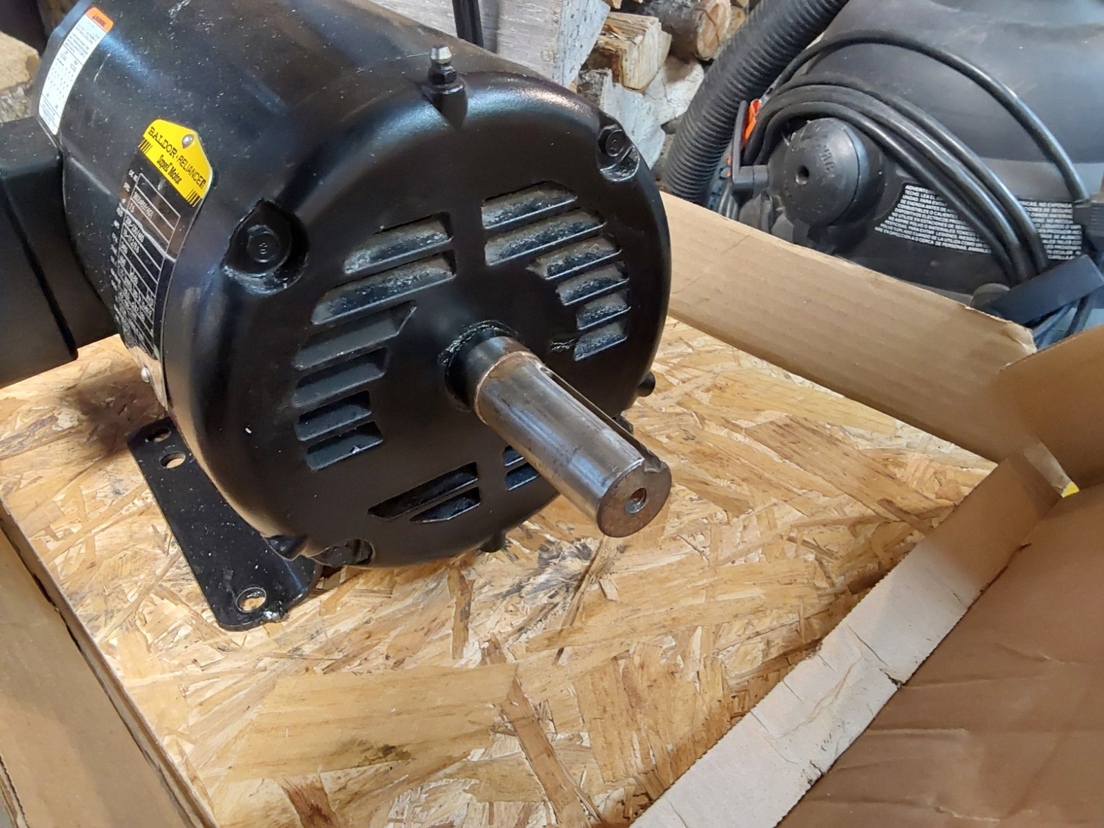 Baldor Reliance Super E Motor 7.5 HP 3 Phase 230/460V 3450 RPM OPSB