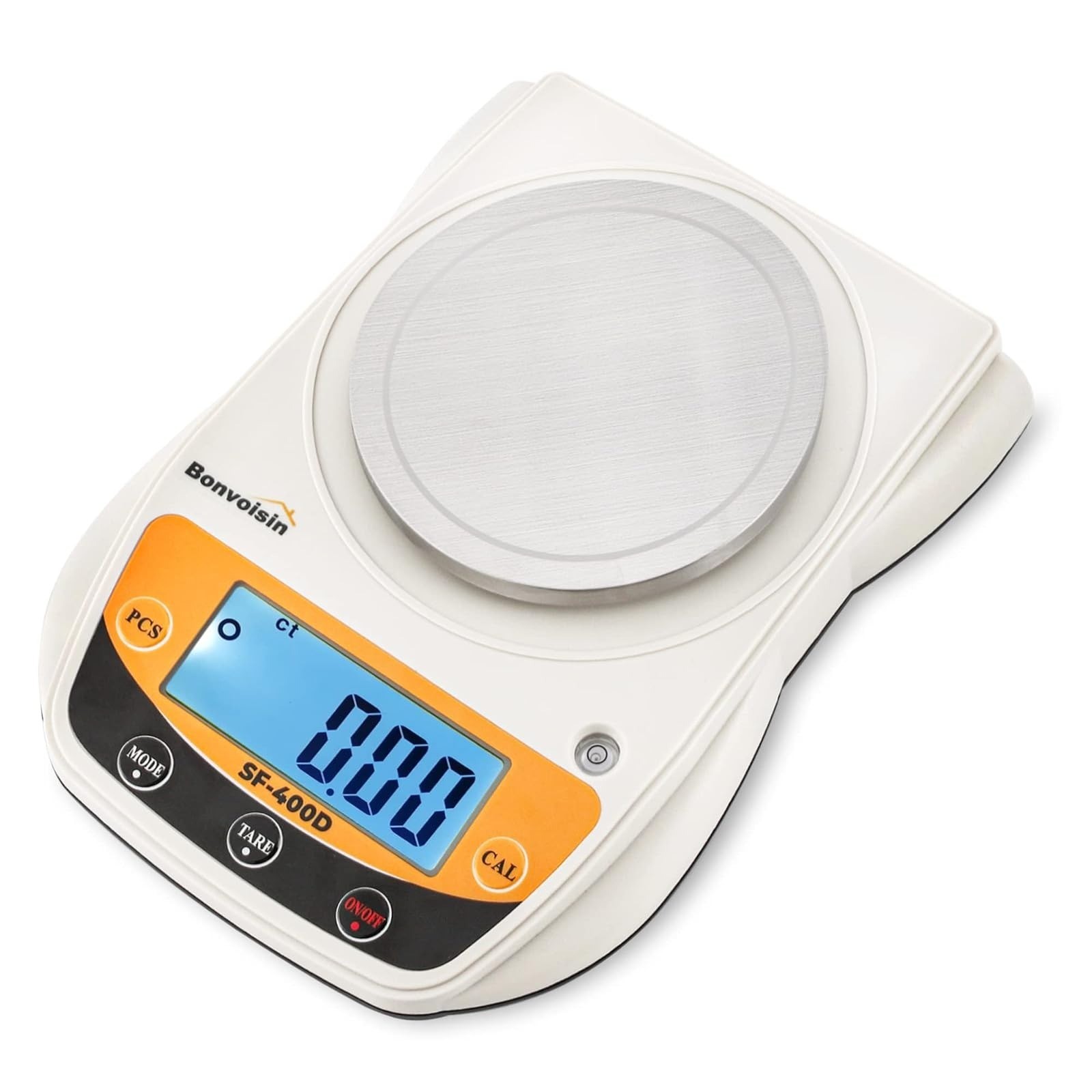 Bonvoisin Digital Lab Scale 600g x 0.01g Precision Electronic Balance
