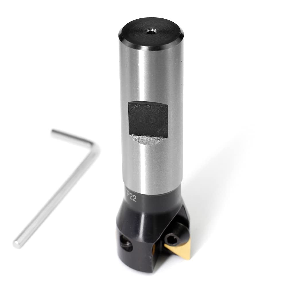 OSCARBIDE 1″ Indexable End Mill 3/4″ Shank 3-1/4″ 1 inch Cutting Diameter