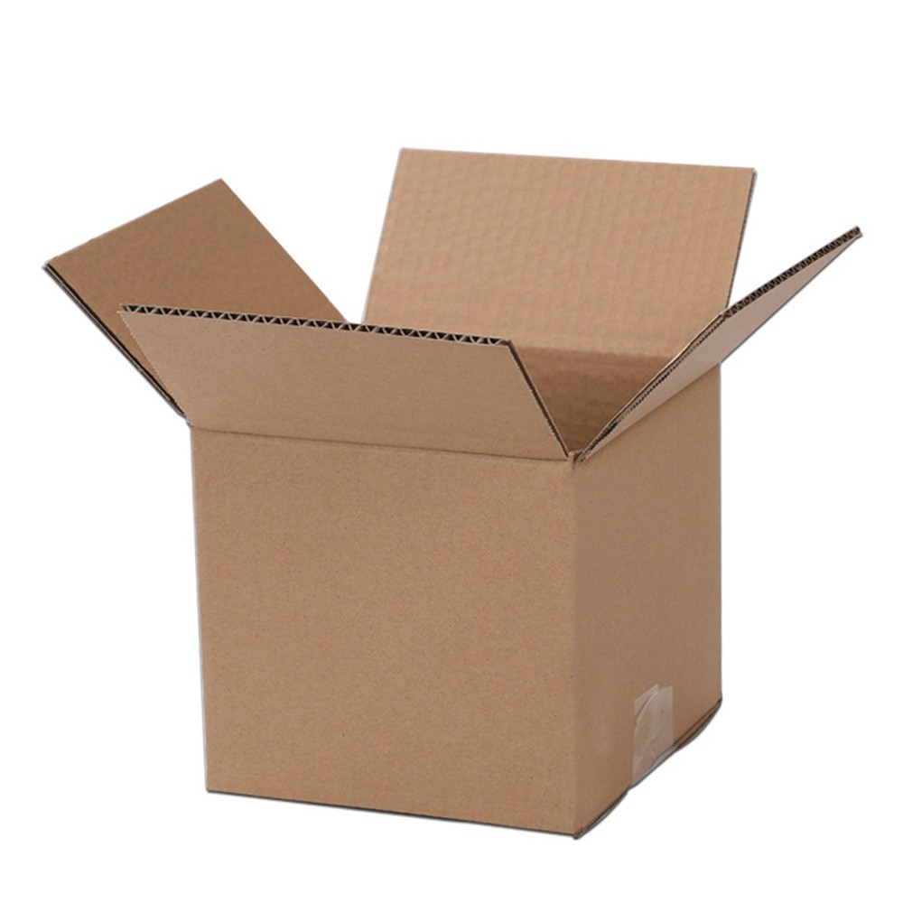 100Pcs 6x6x6″ Packaging Transporting Corrugated Cardboard Paper Shipping Boxes