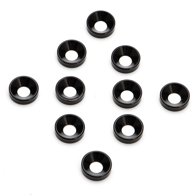 Aluminum Alloy M2 M3 M4 M5 M6 Anodized Countersunk Head Bolt Washers Gasket LOT