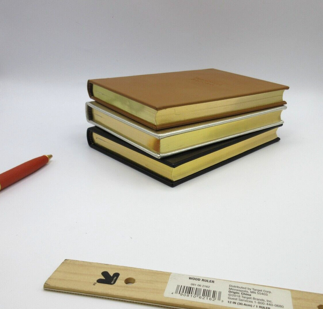 Personal Record: A Lifetime Memoir Heirloom Quality 8″ Leather Journal Levenger