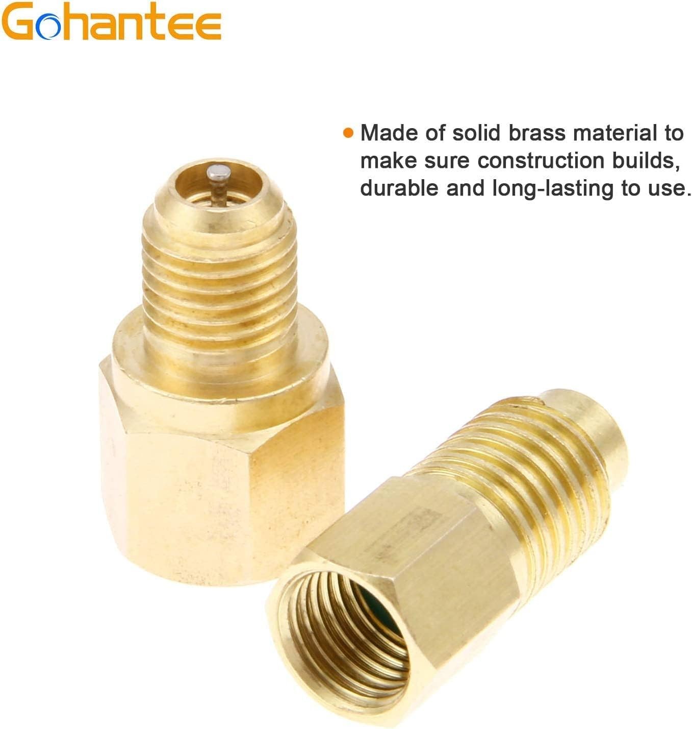 R12 R22 to R134A Adapters Refrigerant Tank/Vacuum Pump Port Connection Adapters