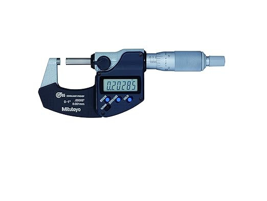 Mitutoyo 293-340-30 Digital Micrometer 0-1″ Range, 0.00005″ Resolution USA STOCK