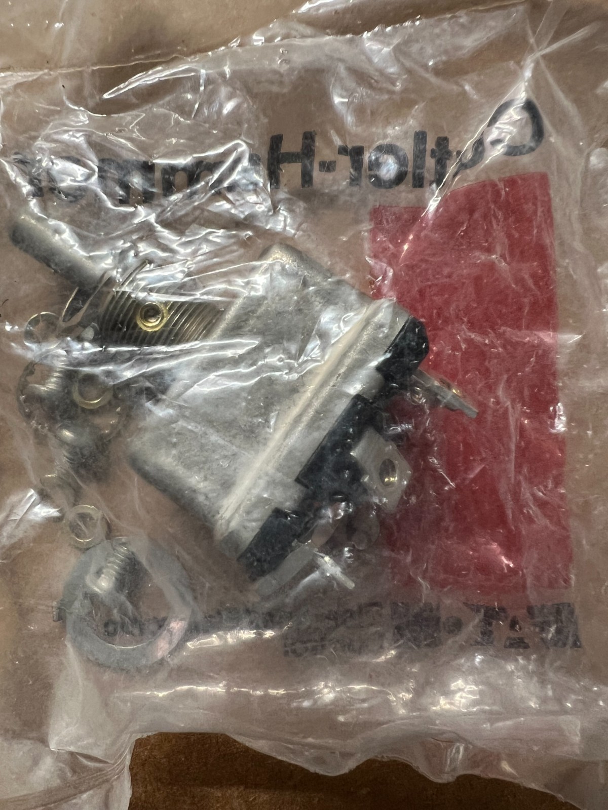 Cutler Hammer Environmentally Sealed 8837K1/MS25307-212 DPDT Toggle Switch, New.