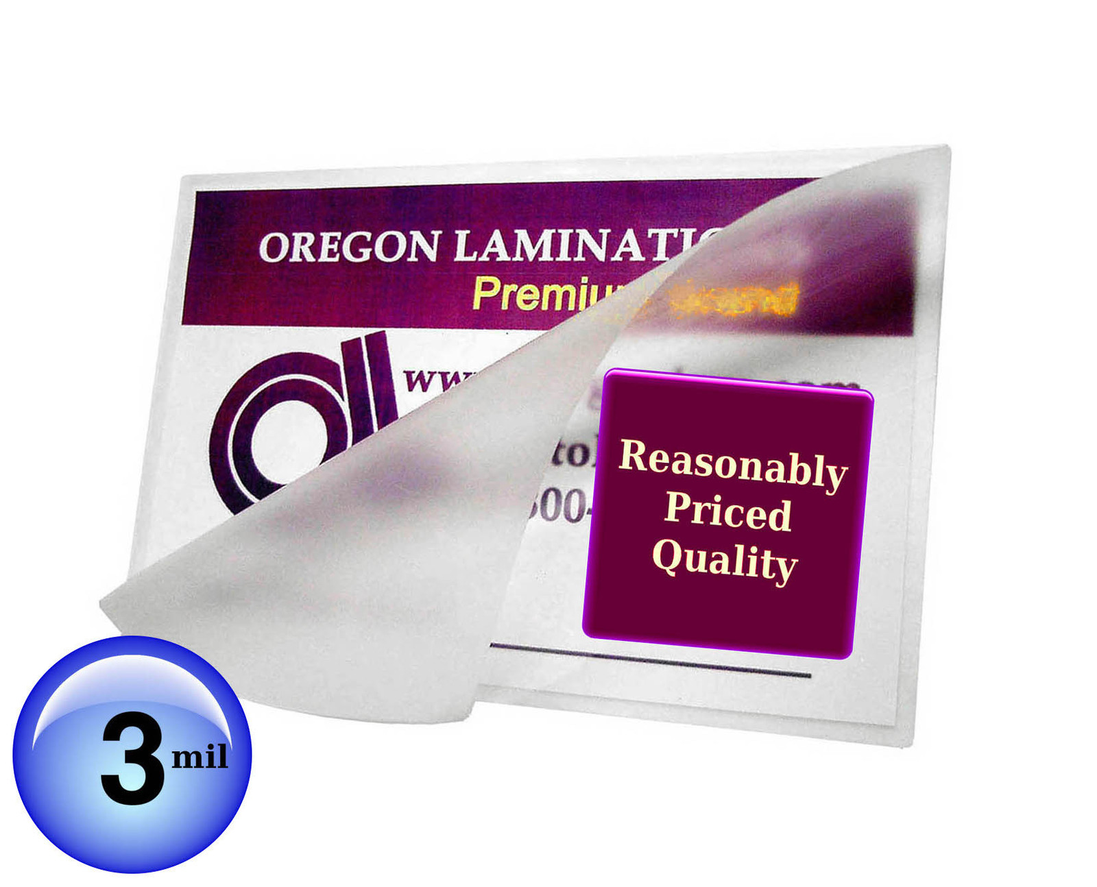 500/pack Small Menu Hot Laminating Pouches 11-1/2 x 17-1/2 Clear 3 Mil