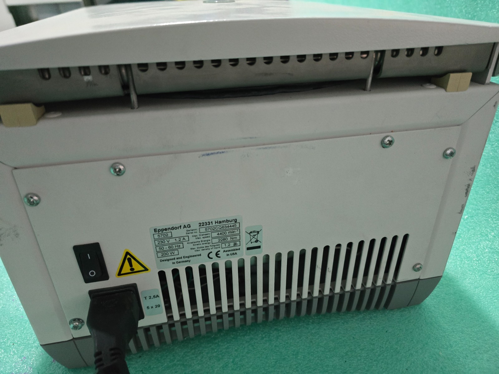 EmCyte PRP Laboratory Centrifuge Executive Series II 240V