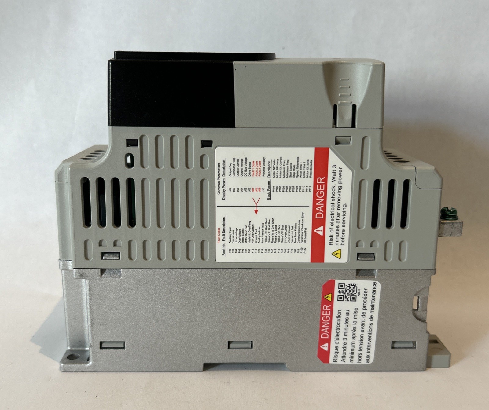 Allen-Bradley 22F-D1P5N113 PowerFlex 4M AC Drive, 460VAC, 1.5A, 0.5HP