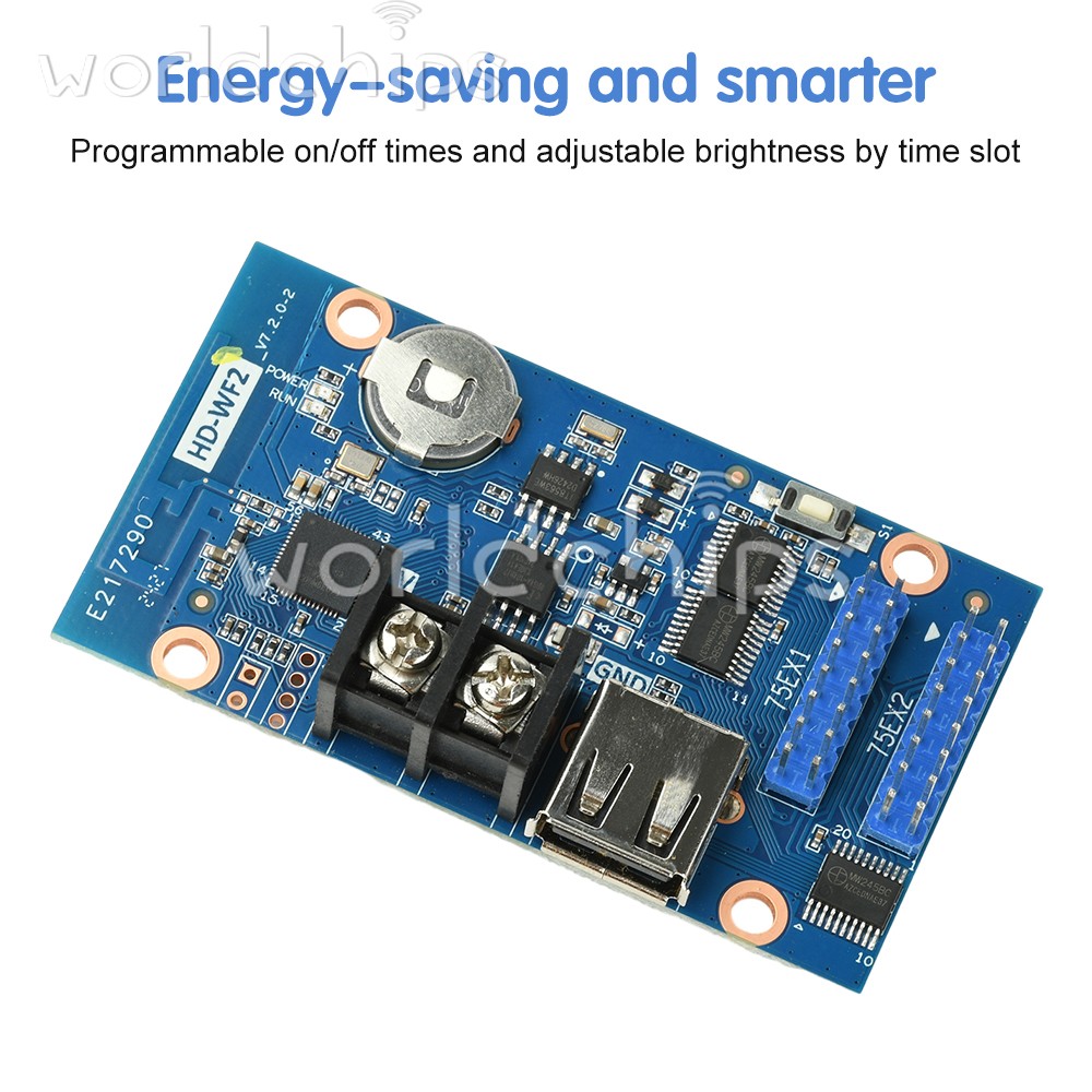 HD-WF2 WiFi Control Card HUB75 for Advertising Screen Full Color LED Display