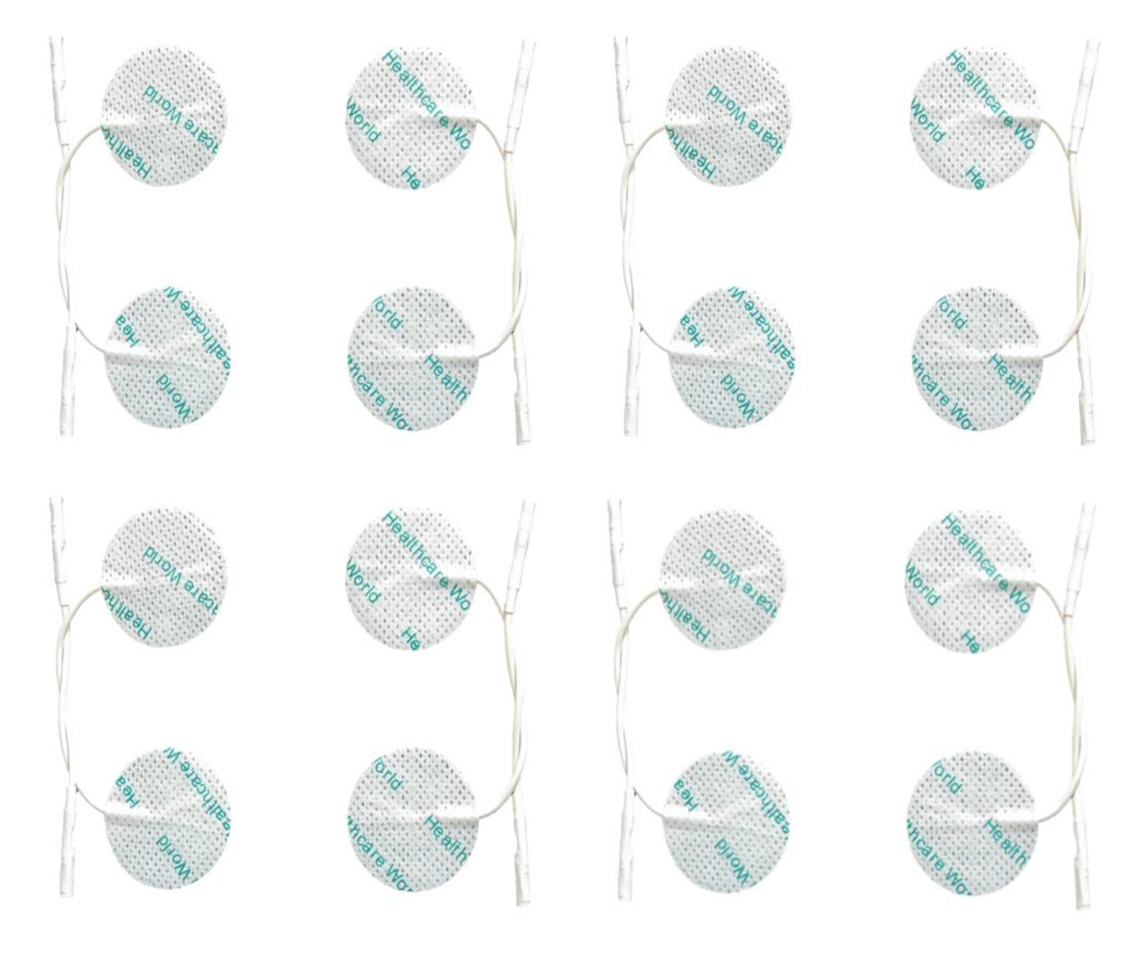16 ROUND TENS ELECTRODE PADS Reusable for Tens Machines