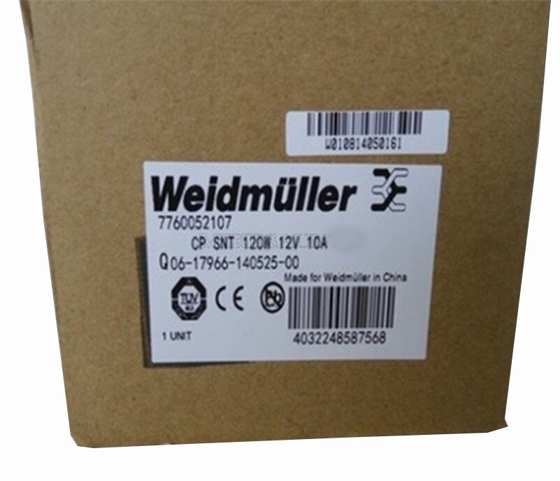 7760052107 NEW Weidmuller 7760052107 CP SNT 120W 12V 10A