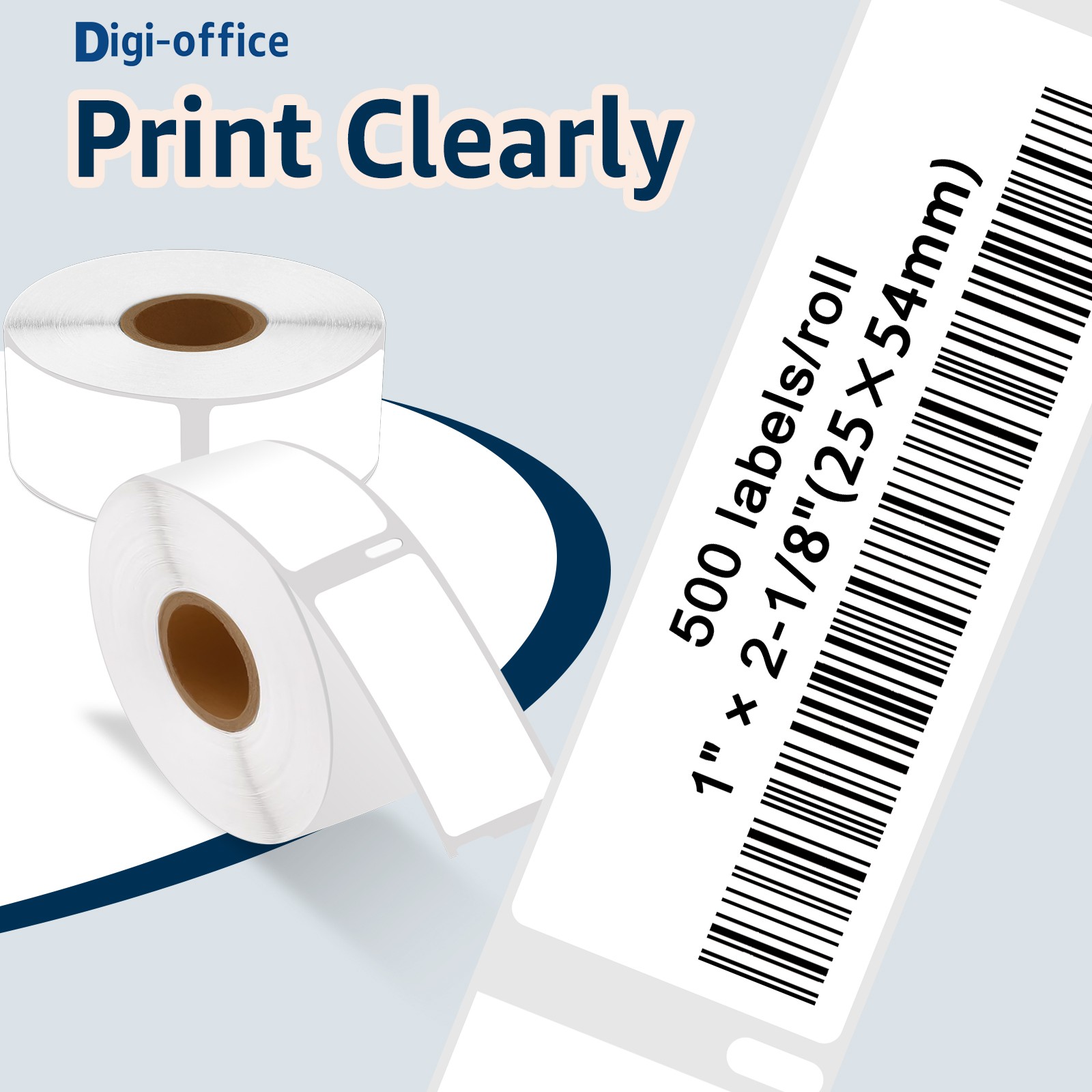 Compatible with DYMO Labelwriter 450 30336 (1″ x 2-1/8″) Rerurn Address Labels