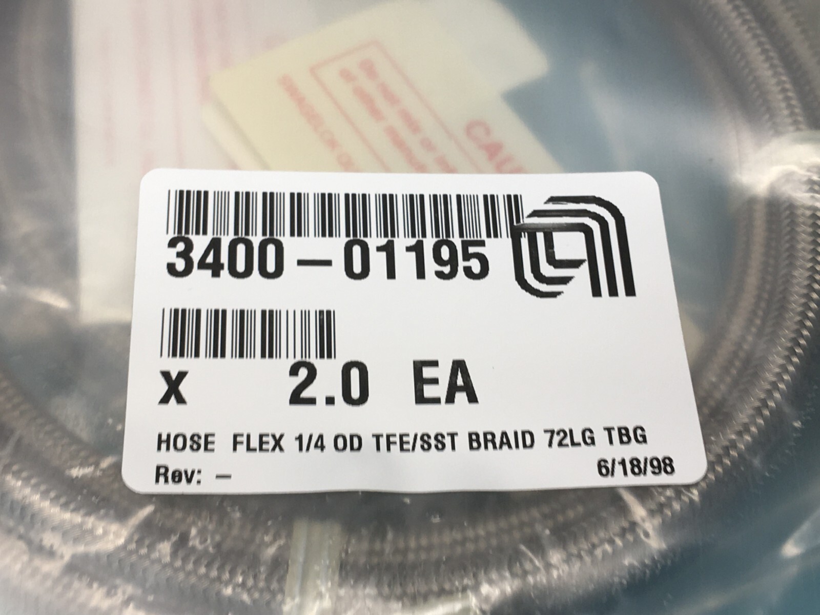 AMAT 0240-37532 Kit, Water Lines, Turbo Pump, DPS Chamber, 0250-10934, 159446