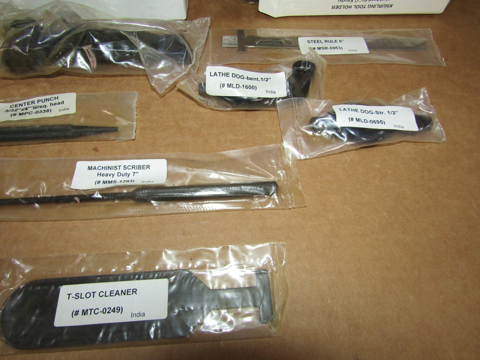 20pc Lathe Tool Kit #P 43536 Made in India