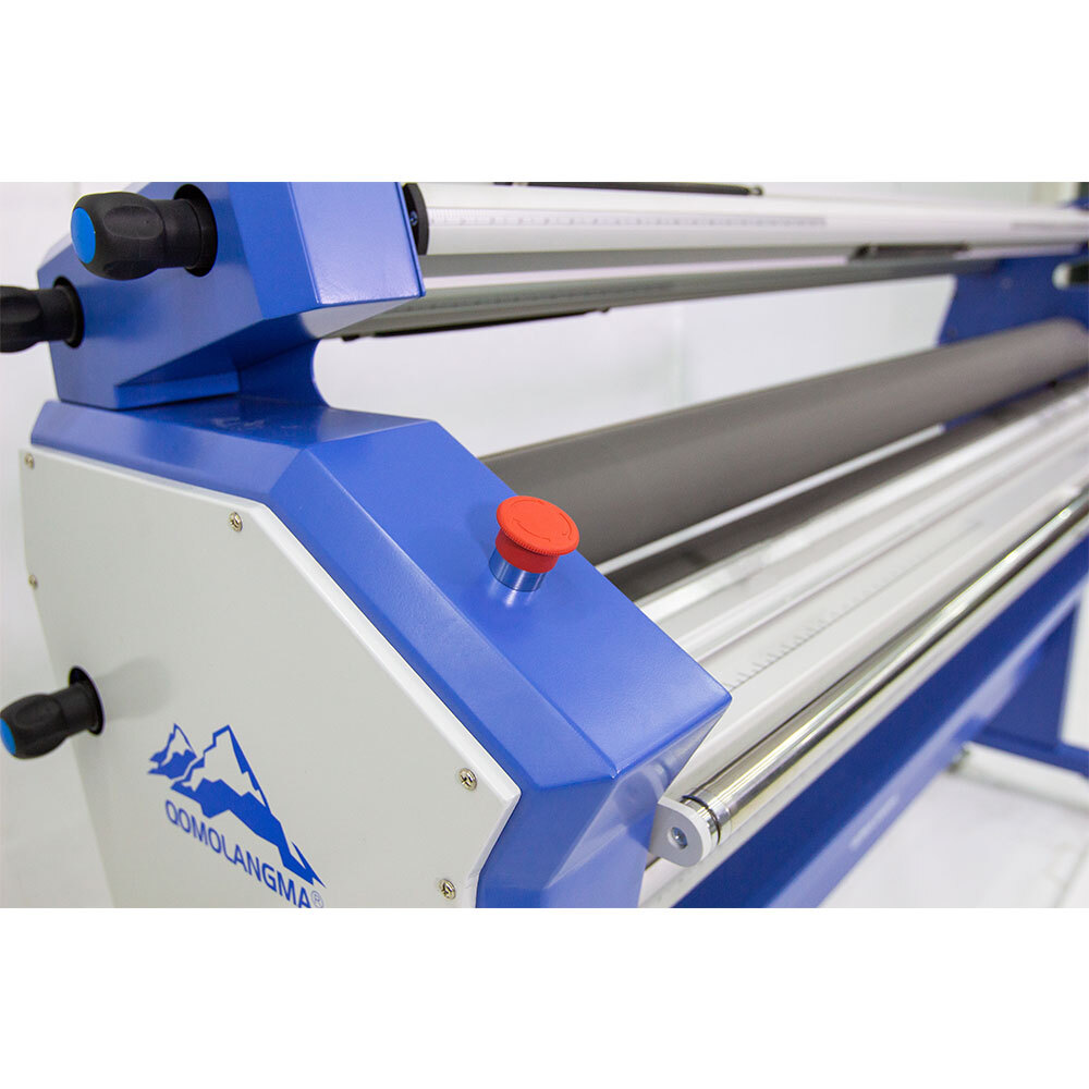 QOMOLANGMA 63in Full-auto Wide Format Laminator with Heat Assisted and Trimmer