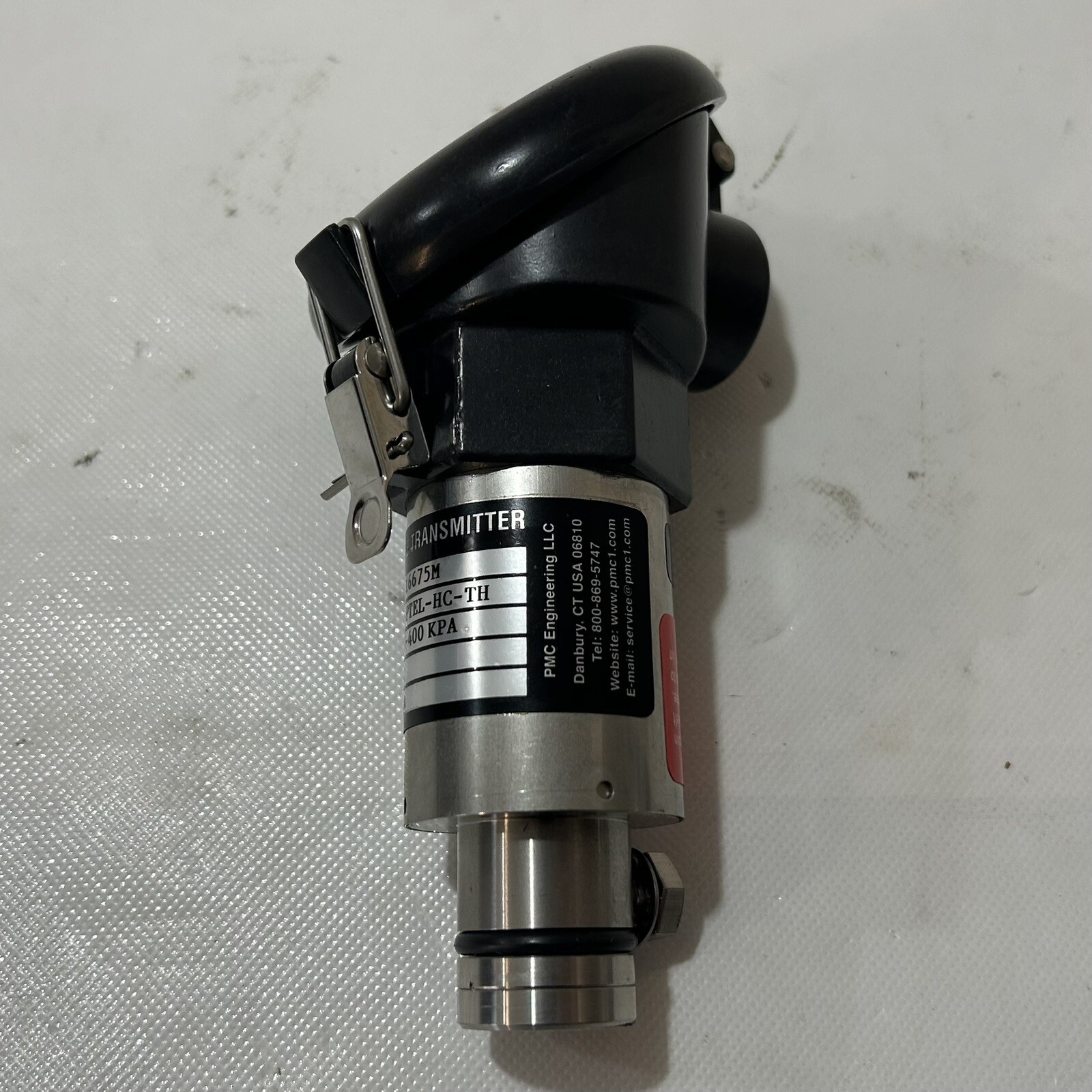 PMC 0-30PSI G 24VDC 4-20MA PRESSURE TRANSMITTER MIN-PTEL-HC-TH