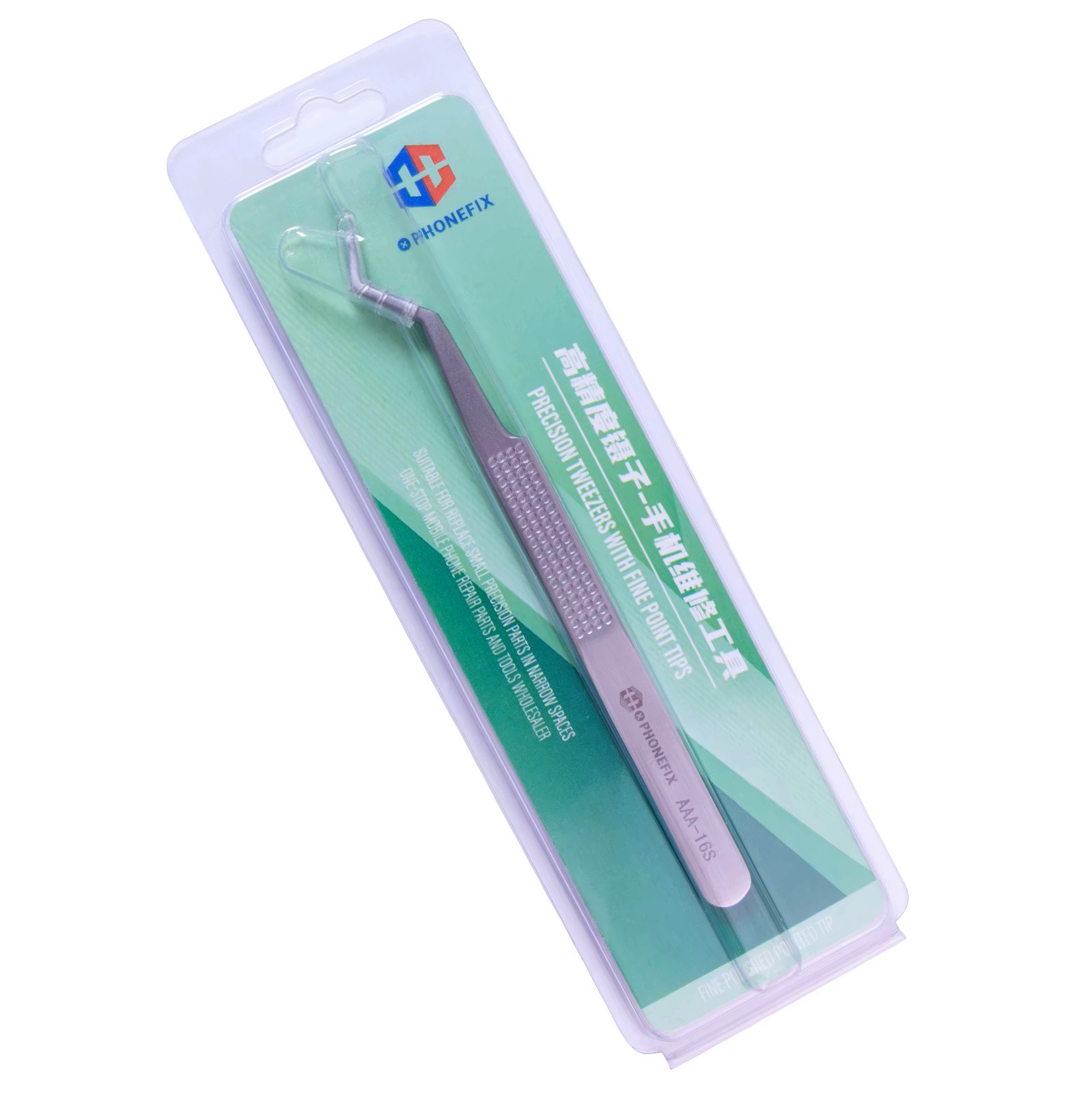 Curved Precision Tweezers – Anti-Static, Non-Magnetic Phone PCB Solder Repair