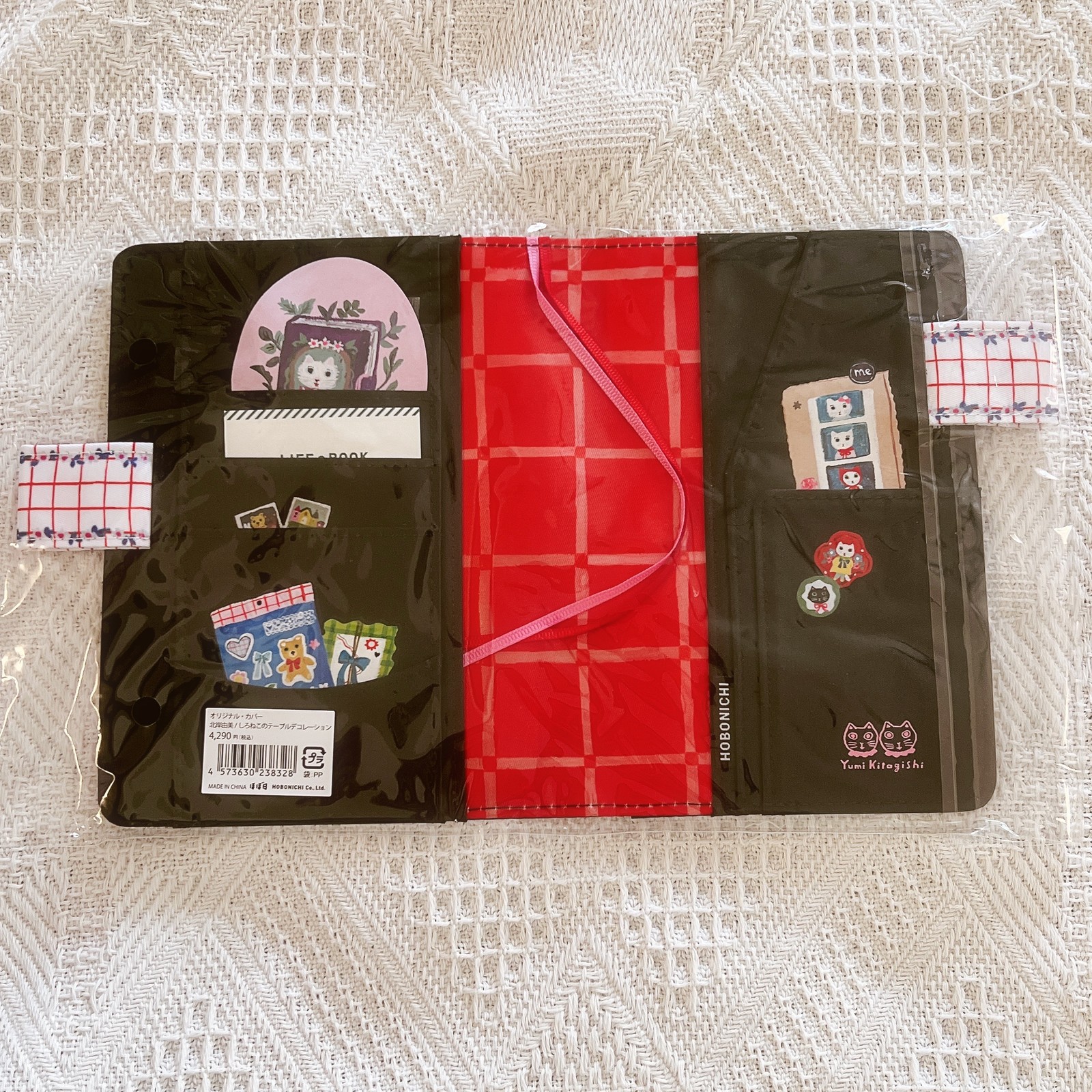 Hobonichi Techo Yumi Kitagishi 2026 A6 Cover Shiro Neko Table Decoration FS