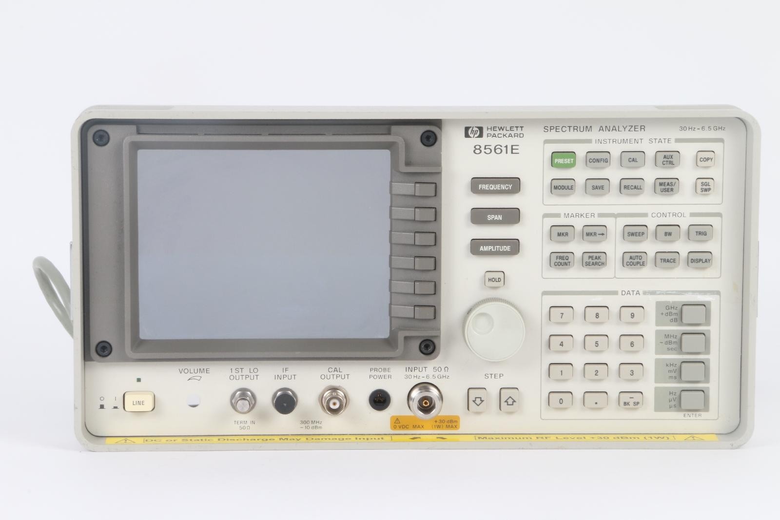HP A1 Front Frame Assembly W/ Keypad, Buttons, CRT Bezel for 8561E