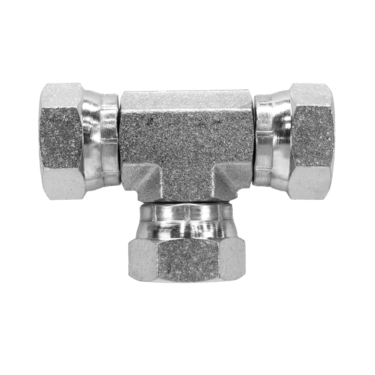1603-06-06-06 Hydraulic Fitting 3/8″ Female Pipe Swivel Tee