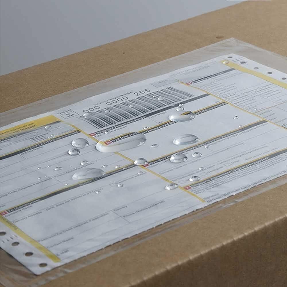 Packing List Envelopes 4.5″x5.5″ 7.5″x5.5″ 6″x9″ Clear Self Seal Label Pouches