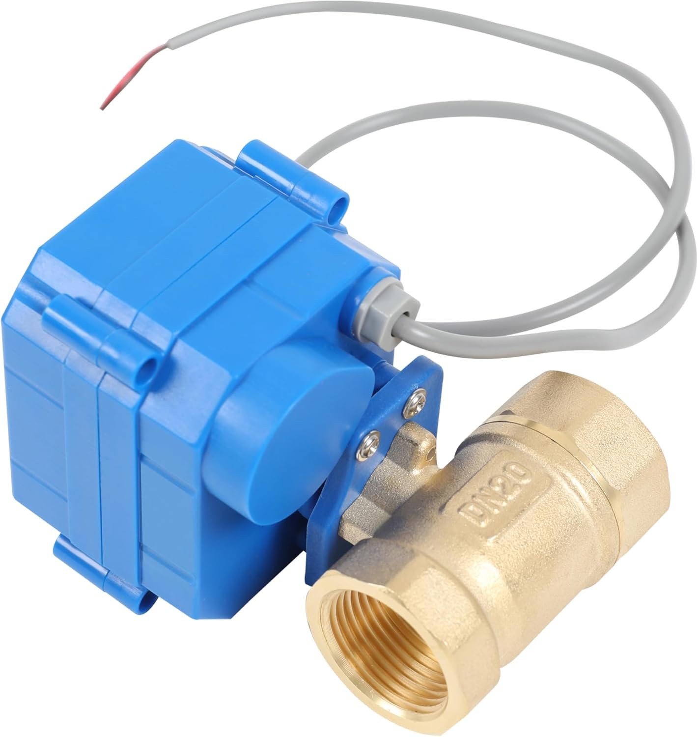 HFS(R) Brass Motorized Ball Valve Electrical Normally Closed – 3/4″ NPT
