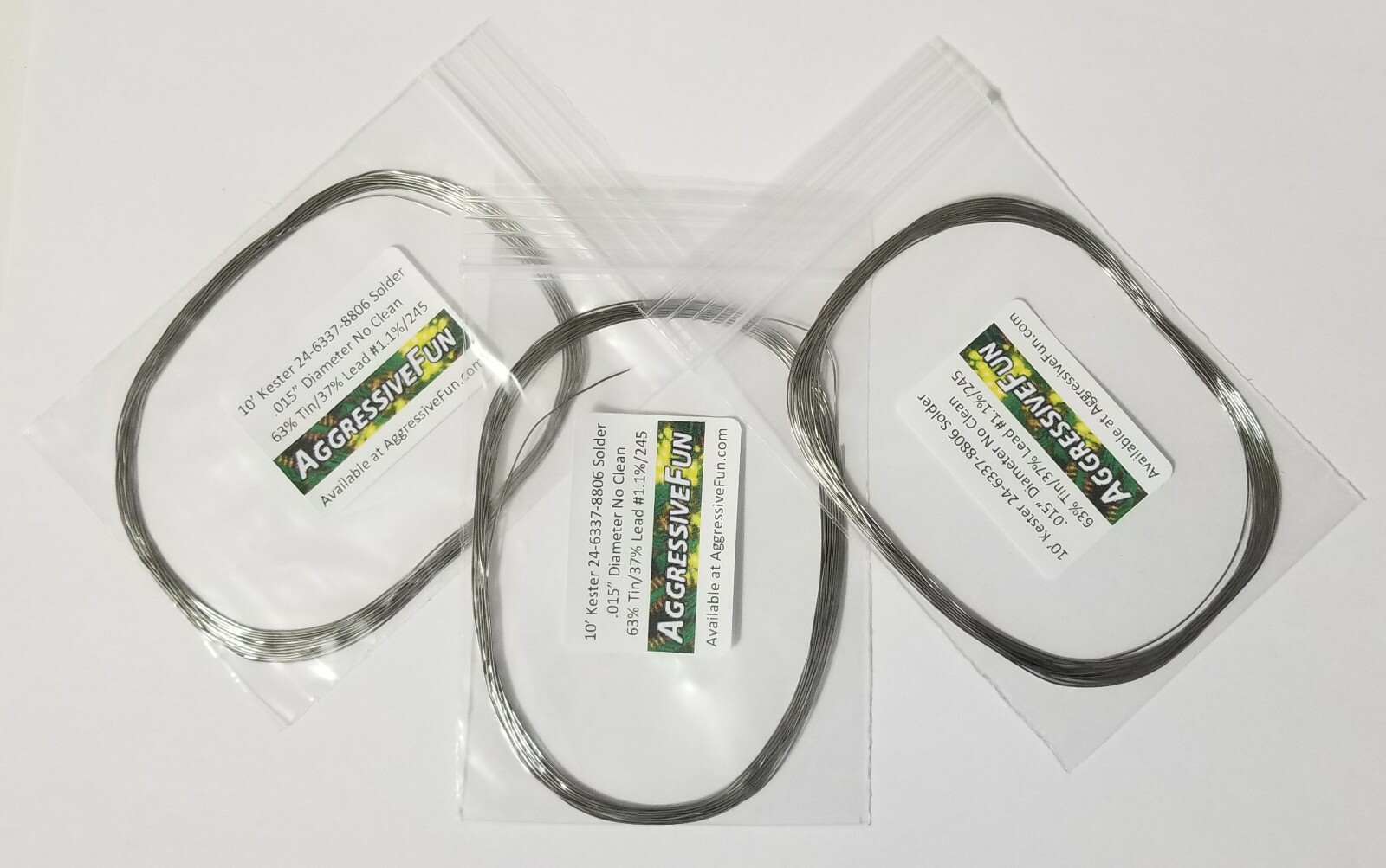 Kester No Clean 50/245 Flux Core Solder .015″ 63/37 Eutectic 24-6337-8806 30ft