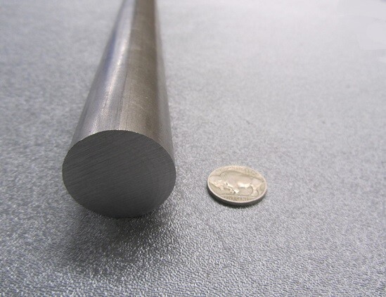 12L14 Steel Unpolished Rod, (1.25″) 1 1/4″ Dia x 2 Foot Length, 1 Unit