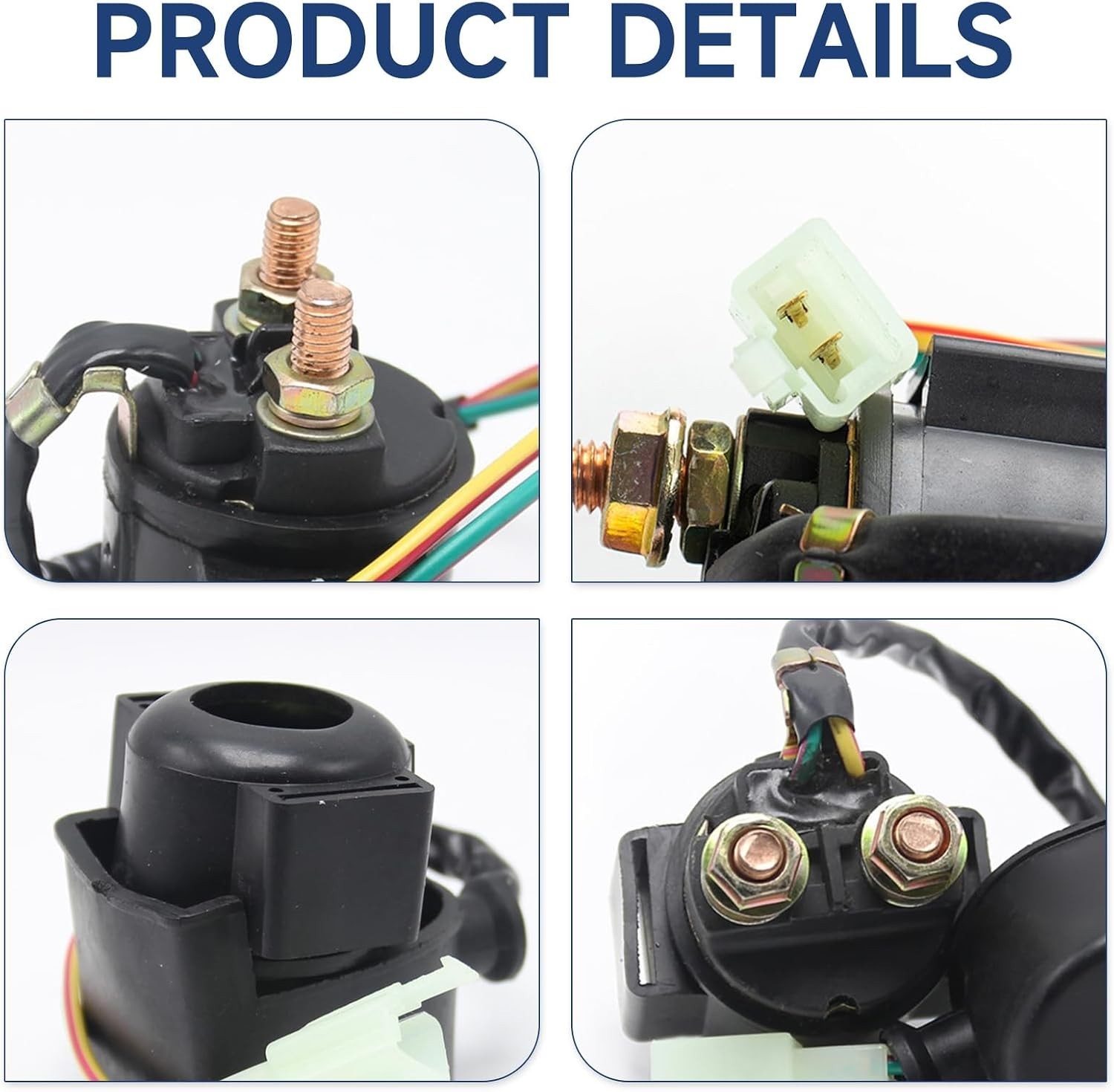 Efficient Automatic Solenoid Starter Relay for Chinese-Made 50cc-125cc Vehicles