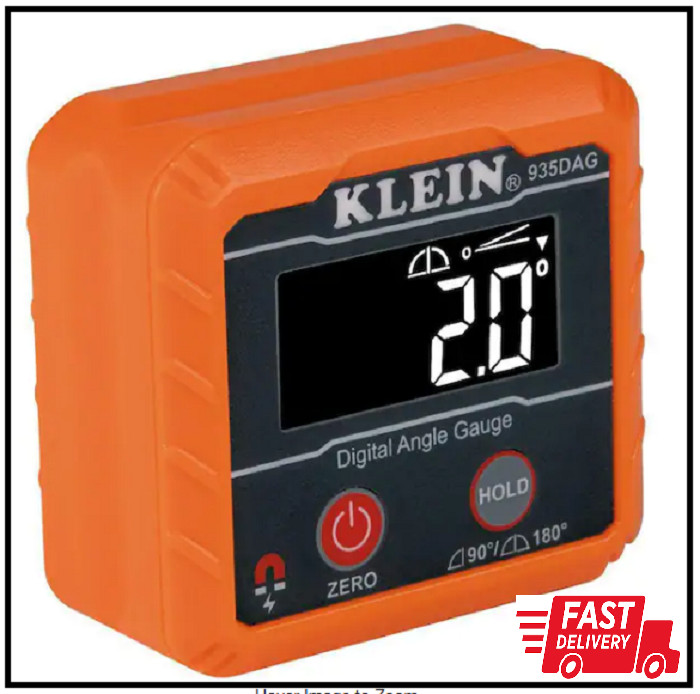Klein Tools Digital Angle Finder Gauge and Digital Leveler Water/Dust Resistant