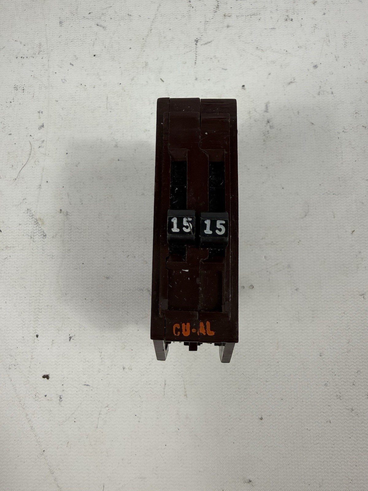 Wadsworth B1515, 1 Pole 15 Amp 120/240V TANDEM Circuit Breaker, Dual 15A Tested