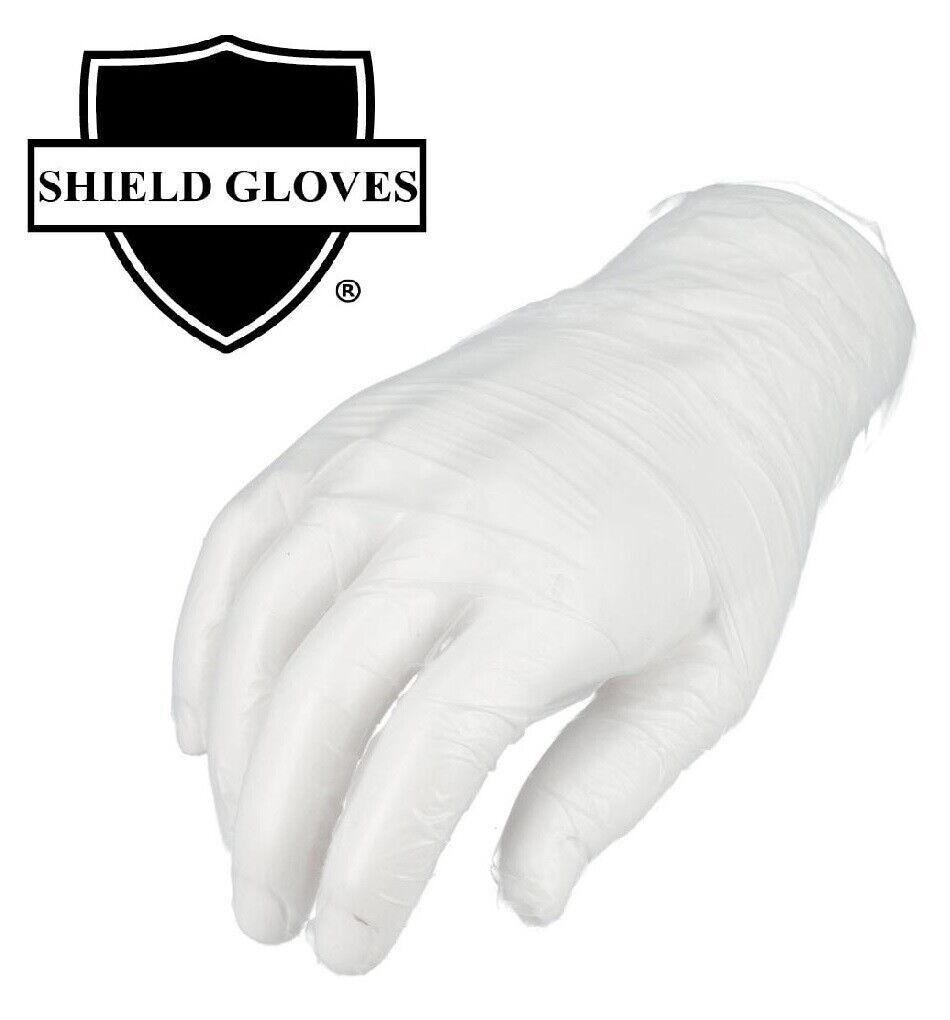 1000 Medical Exam Vinyl Powder-Free Disposable Gloves Size: Large 5 Mil Thick