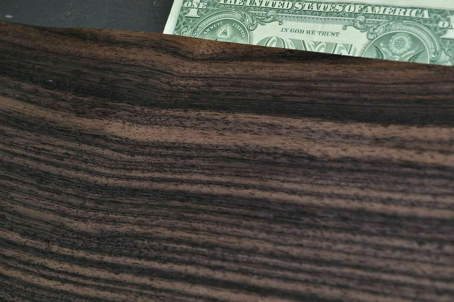 East Indian Rosewood Wood Veneer Sheet 6 x 47.5 inches 1/42nd I7619-2