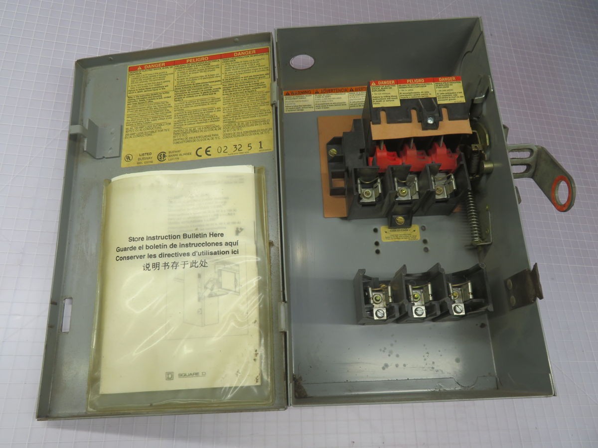 SQUARE D PQ3603G 45128-939-01 BUSWAY SWITCH T264716