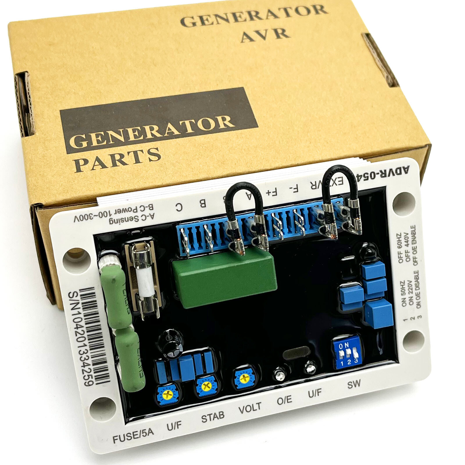 AVR Voltage Regulator For ADVR-054 Mcpherson Controls Replaces SS-053 & ADVR-053